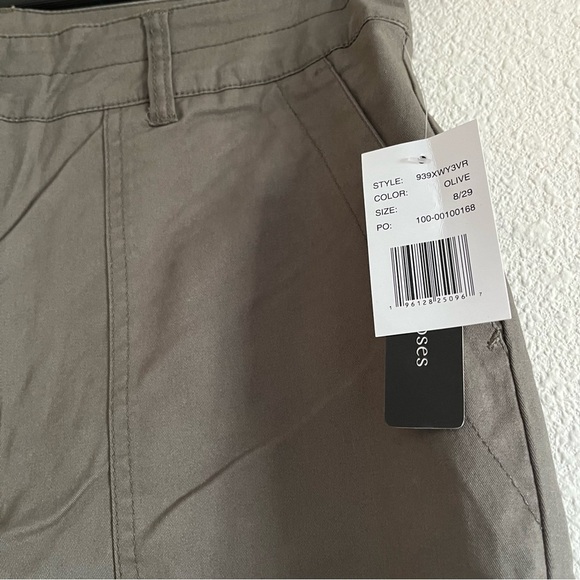 Violets & Roses Green Cargo / Chino Straight Leg Pants Size 8 / 29 - Picture 4 of 7